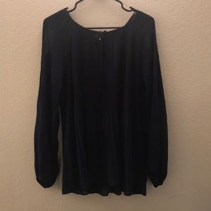 Chiffon Open Shoulder Blouse